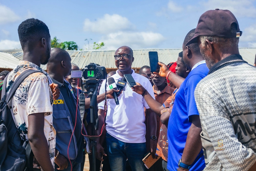 FTGN SUPPORT WEST AKYEM COCOA COOPERATIVE UNION &amp; ASETENAPA COCOA COOPERATIVE SOCIETY TO ADVOCATE AGAINST THE DESTRUCTION OF THEIR FARM LANDS